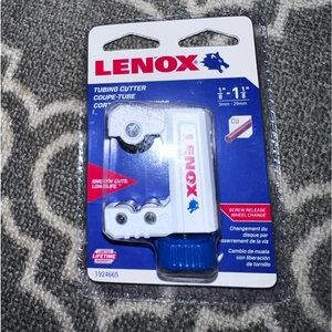lenox tubing cutter 1/8-1 1/8 inches brand new in packaging!